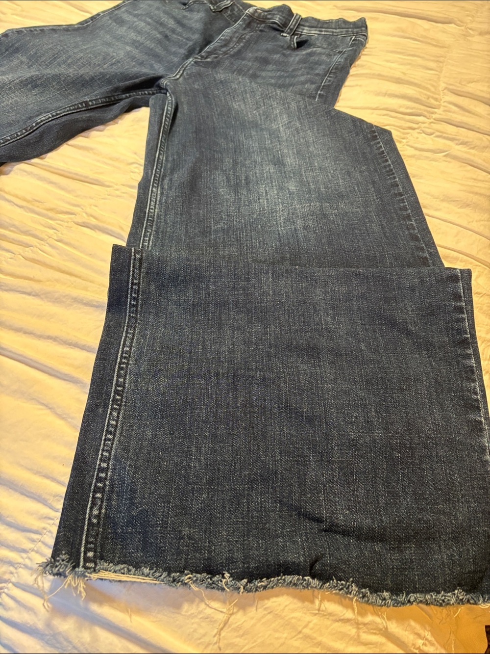 rag & bone Wide-Leg Jeans in Dark Indigo - Picture 7 of 8